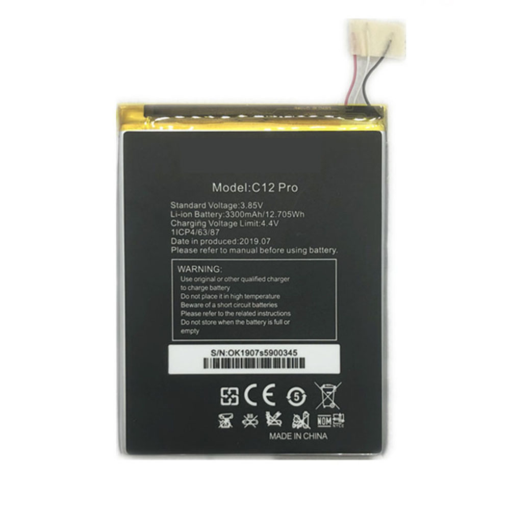Batería para K3-PLUS-(1ICP6/67/oukitel-C12_PRO